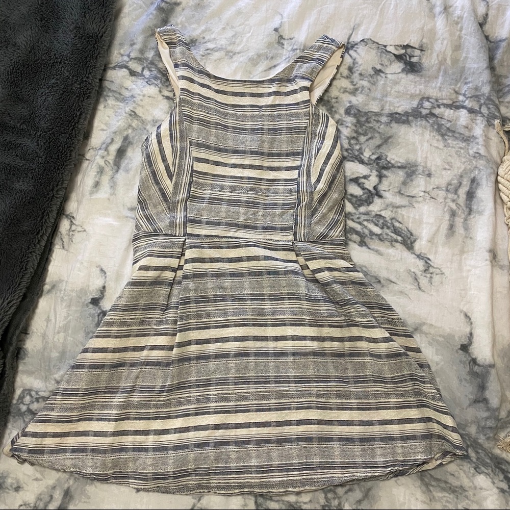 Navy/Creme Sundress